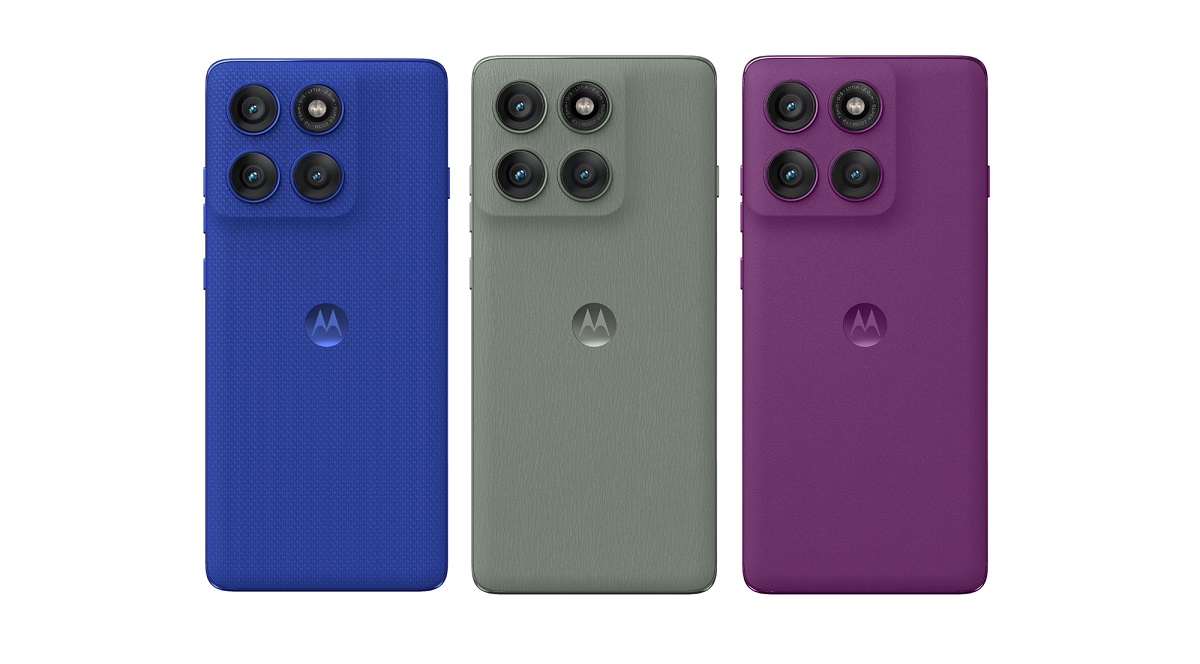 Motorola Edge 60 con diseño curvo y acabado premium