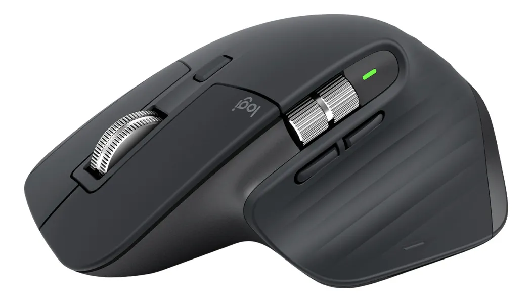 Logitech MX Master 3S Mouse Inalámbrico, Grafito