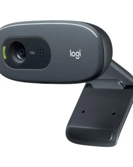 Logitech Webcam C270 HD 720p con Micrófono — Negro