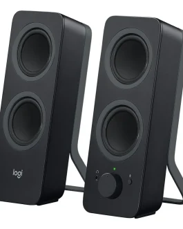 Logitech Z207 Parlantes 2.0 Bluetooth para PC, Celular y Tablet — Negro