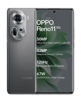 OPPO Reno 11 5G — 12GB / 256GB / Gris Titanio