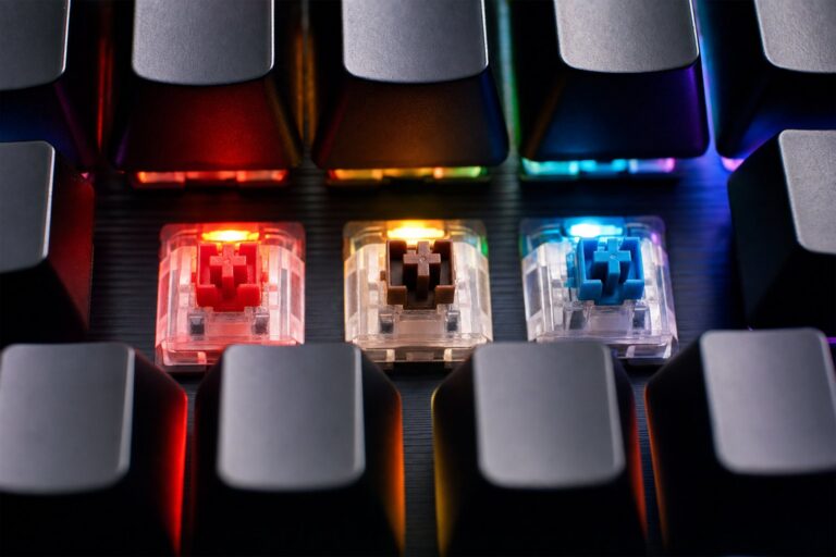 Lee más sobre el artículo Teclado mecánico gamer: guía de switches Red, Brown y Blue